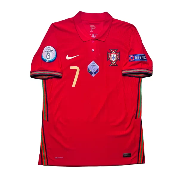 [Player Edition] Portugal Euro 2020 Home Shirt - Ronaldo #7 (Size S) - Image 2