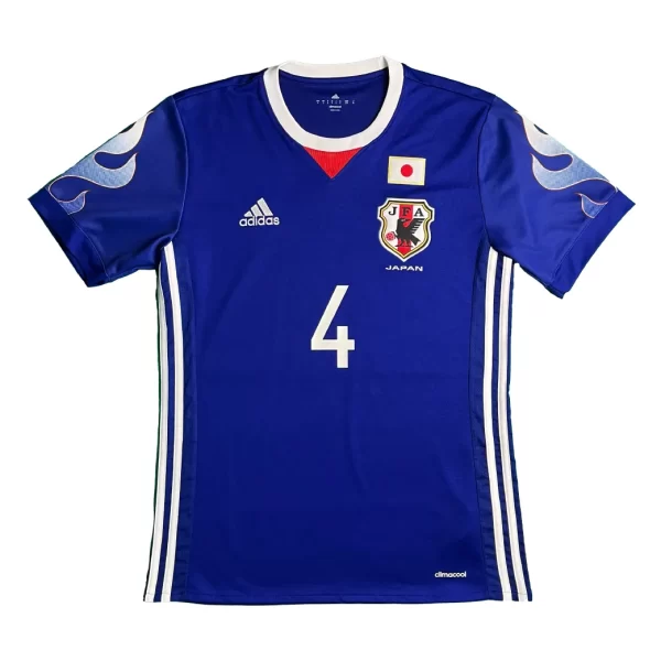 Japan 2017 Home Shirt - Honda #4 (Size S) - Image 2