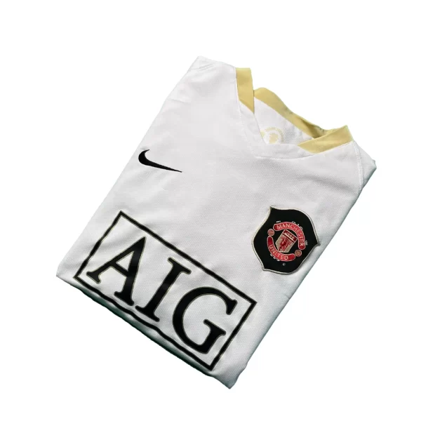 [Long Sleeve] Manchester United 2006/07 Away Shirt - Ronaldo #7 (BPL Full Set) (Size S) - Image 3