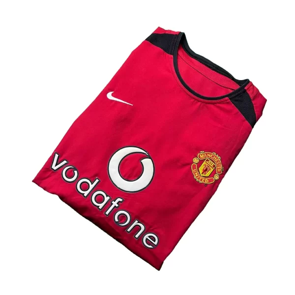 [Long Sleeve] Manchester United 2003/04 Home Shirt - Ronaldo #7 (BPL Full Set) (Size M) - Image 3