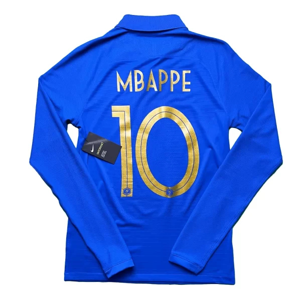 [Player Edition - LS] France 100th Anniversary Home Shirt - Mbappe #10  (Size S)