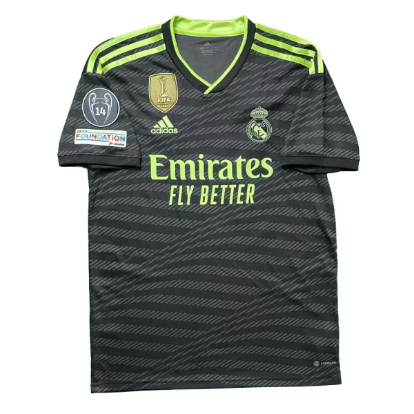 Real Madrid 2022/23 3rd Shirt - Kroos #8 (UEFA CL + CWC Full Set) (Size M) - Image 2