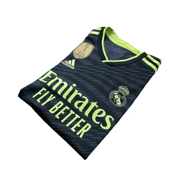 Real Madrid 2022/23 3rd Shirt - Kroos #8 (UEFA CL + CWC Full Set) (Size M) - Image 3