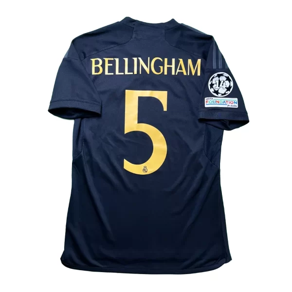 Real Madrid 2023/24 3rd Shirt - Bellingham #5 (UEFA CL + CWC Full Set) (Size L Asia)