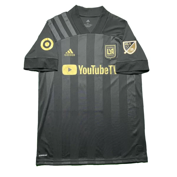 LAFC 2020 Home Shirt - Vela #10 (MLS Full Set) (Size M) - Image 2