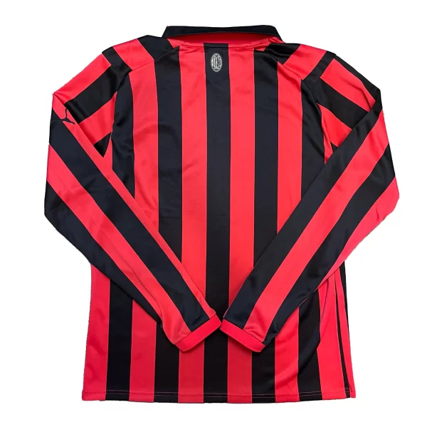 [Long Sleeve] [Player Edition] AC Milan 125th Anniversary Home Shirt - Image 2