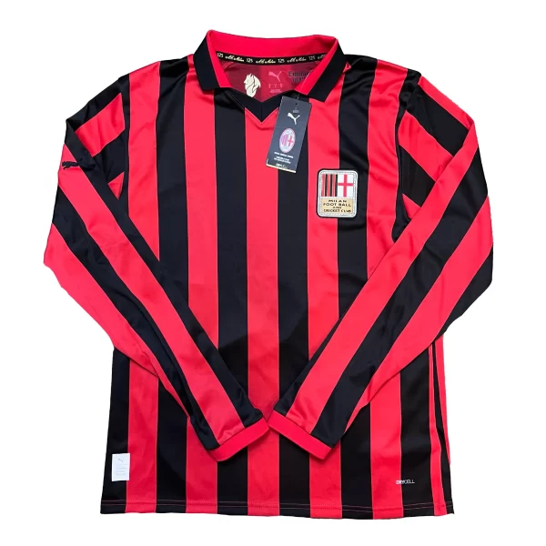 [Long Sleeve] [Player Edition] AC Milan 125th Anniversary Home Shirt