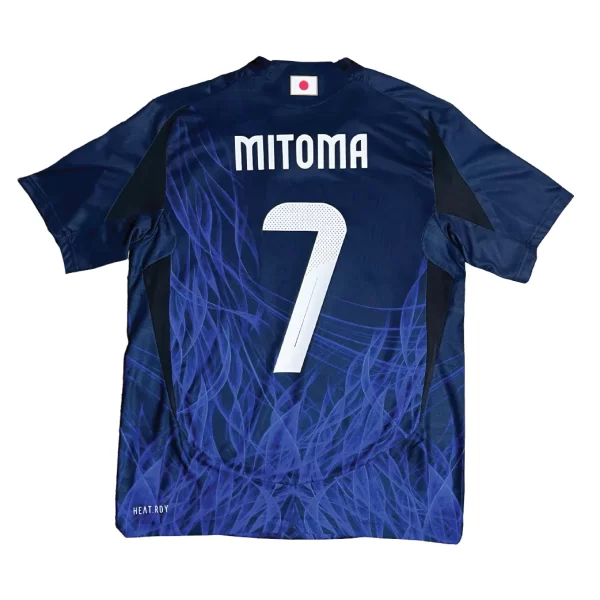 [Player Edition] Japan Y-3 2024 Home Shirt - Mitoma #7 + 2026 World Cup Qualifiers (Size L Asia) - Image 2