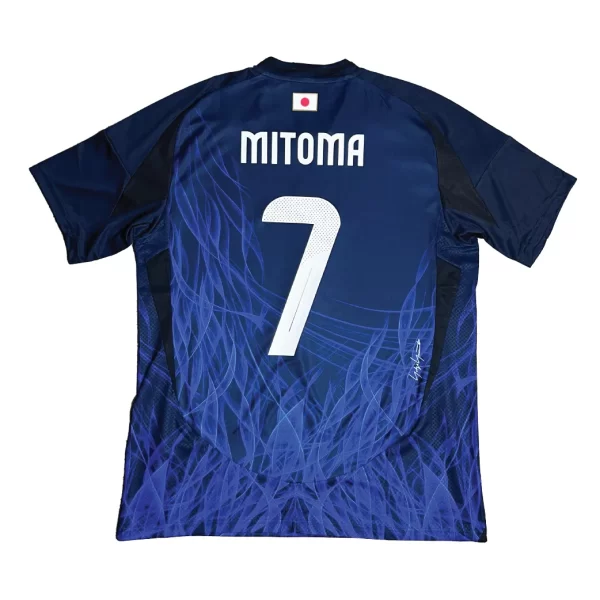 Japan Y-3 2024 Home Shirt - Mitoma #7 (Size XL Asia)