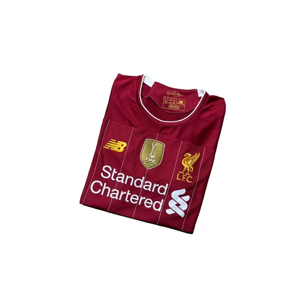 Liverpool 2019/20 Home Shirt + 2019 CWC (Size M US) - Image 3