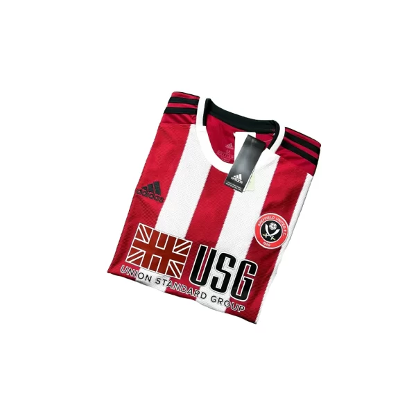 Sheffield United 2020/21 Home Shirt - Lundstram #7 (BPL Full Set) (Size M) - Image 3