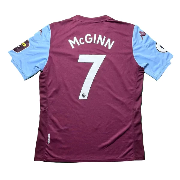 Aston Villa 2019/20 Home Shirt - McGinn #7 (BPL Full Set) (Size L)