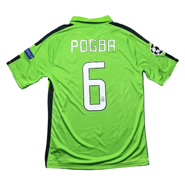 Juventus 2014/15 3rd Shirt - Pogba #6 (UEFA CL Full Set) (Size M)