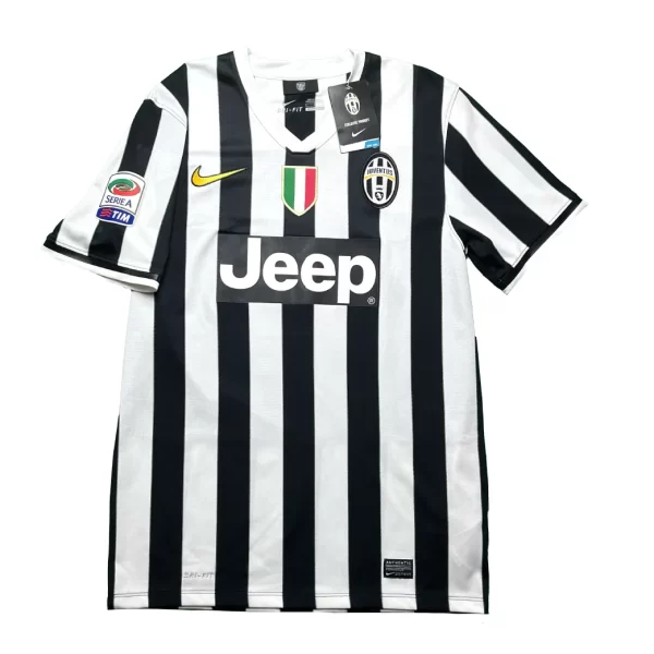 Juventus 2013/14 Home Shirt - Pogba #6 (Serie A Full Set) (Size M) - Image 2