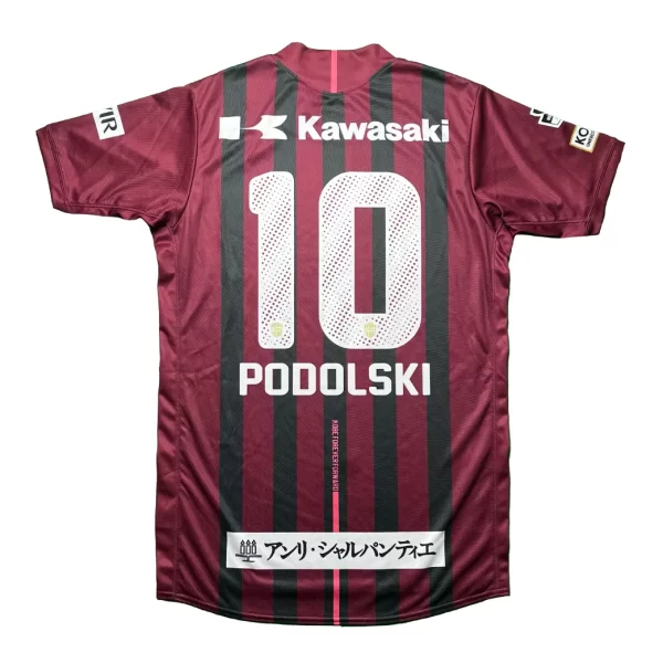 Vissel Kobe 2017 Home Shirt - Podolski #10 (Size XL)