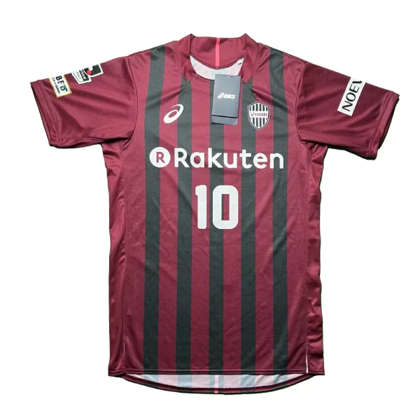 Vissel Kobe 2017 Home Shirt - Podolski #10 (Size XL) - Image 2