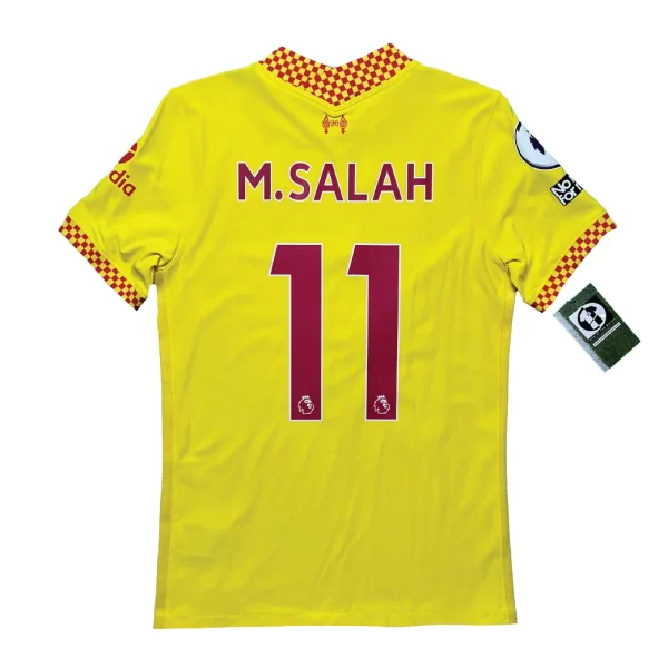 [Player Edition] Liverpool 2021/22 Third Shirt - M. Salah #11 (BPL Full Set) (Size S) - Image 2