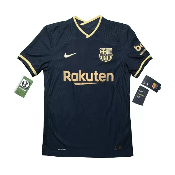 [Player Edition] Barcelona 2020/21 Away Shirt - Messi #10 (Cup Print) (Size S) - Image 2