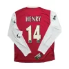 Long Sleeve] Arsenal 2006/07 Home Shirt - Henry #14 (BPL Full Set