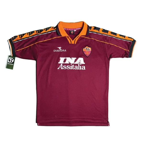 AS Roma 1999/00 Home Shirt - Totti #10 (Size M)