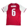 Arsenal 2025/26 Home Shirt - Gabriel #6 (Size M US) - Man Of The Match