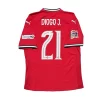 Player Edition] Portugal 2025 Home Shirt - Diogo J. #21 (UEFA