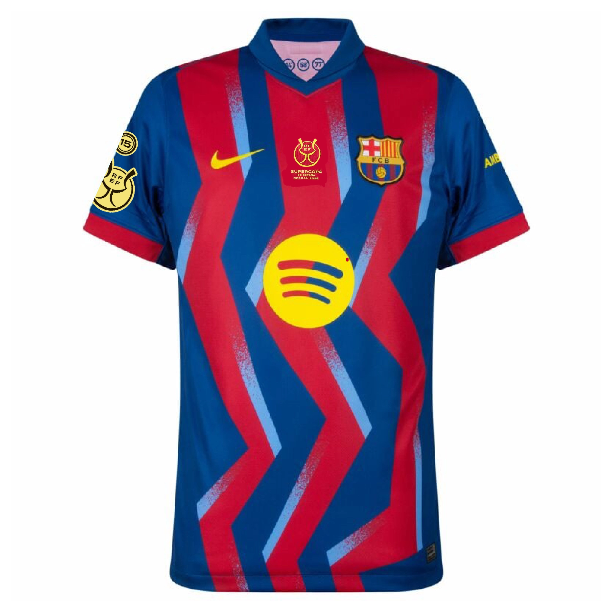 Barcelona 2025/26 4th Shirt - Supercopa Final Version