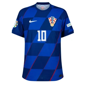 [Player Edition] Croatia Euro 2024 Away Shirt - Modric #10 Front View