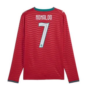 [Long Sleeve] Portugal 2026 Home Shirt - Ronaldo #7 Version
