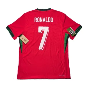 [Player Edition] Portugal 2024 Home Shirt - Ronaldo #7 (Size L)