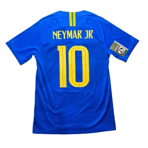 Brazil 2018 Away Shirt - Neymar Jr #10 (Size S)