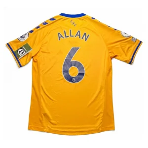 Everton 2020/21 Away Shirt - Allan #6 (EPL Full Set) (Size M US)