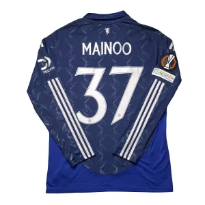 [Long Sleeve] Manchester United 2024/25 Away Shirt - Mainoo #37 (UEFA EL Full Set)