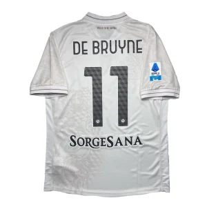 [Player Edition] Napoli 2025/26 Away Shirt - De Bruyne #11 (Serie A Full Set)