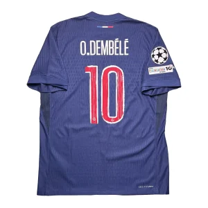 [Player Edition] Paris Saint-Germain Final Munich 2025 Home Shirt - O.Dembele #10