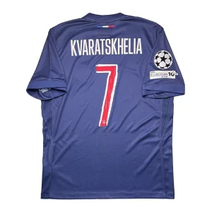 Paris Saint-Germain Final Munich 2025 Home Shirt - Kvaratskhelia #7