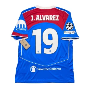Atletico Madrid 2025/26 3rd Shirt - J.Alvarez #19 (UEFA CL Full Set)