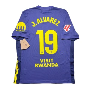 Atletico Madrid 2025/26 Away Shirt - J.Alvarez #19 (La Liga Full Set)