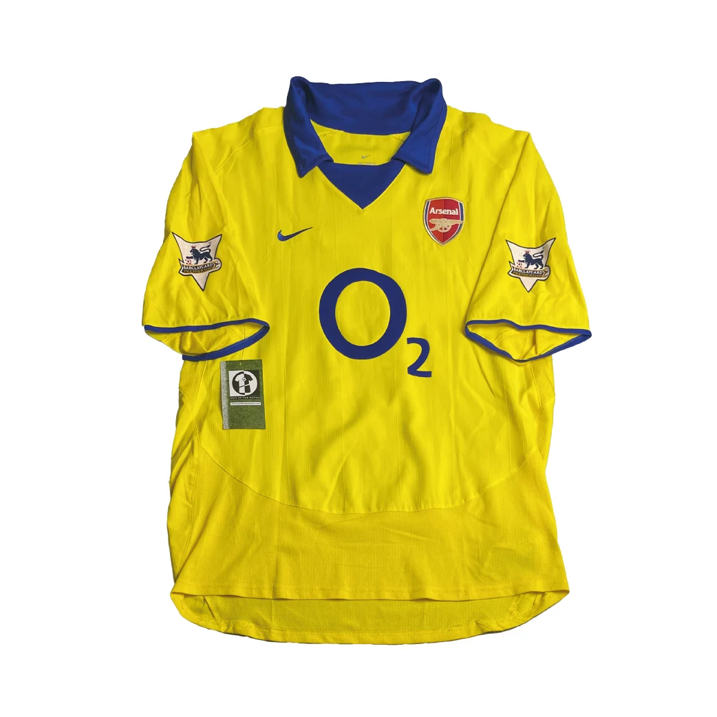 Arsenal 2003/04 Away Shirt - Henry #14 Front View