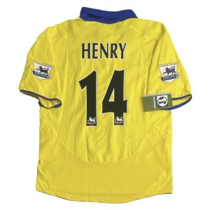 Arsenal 2004/05 3rd Shirt - Henry #14 Back View