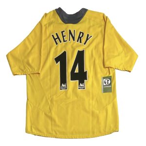 Arsenal 2005/06 Away Shirt - Henry #14 Back View