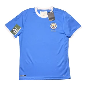 Manchester City 125th Anniversary Home Shirt Front View