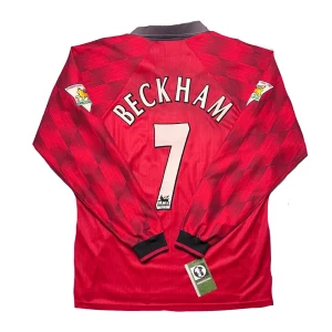 [Long Sleeve] Manchester United 1997/98 Home Shirt Back View