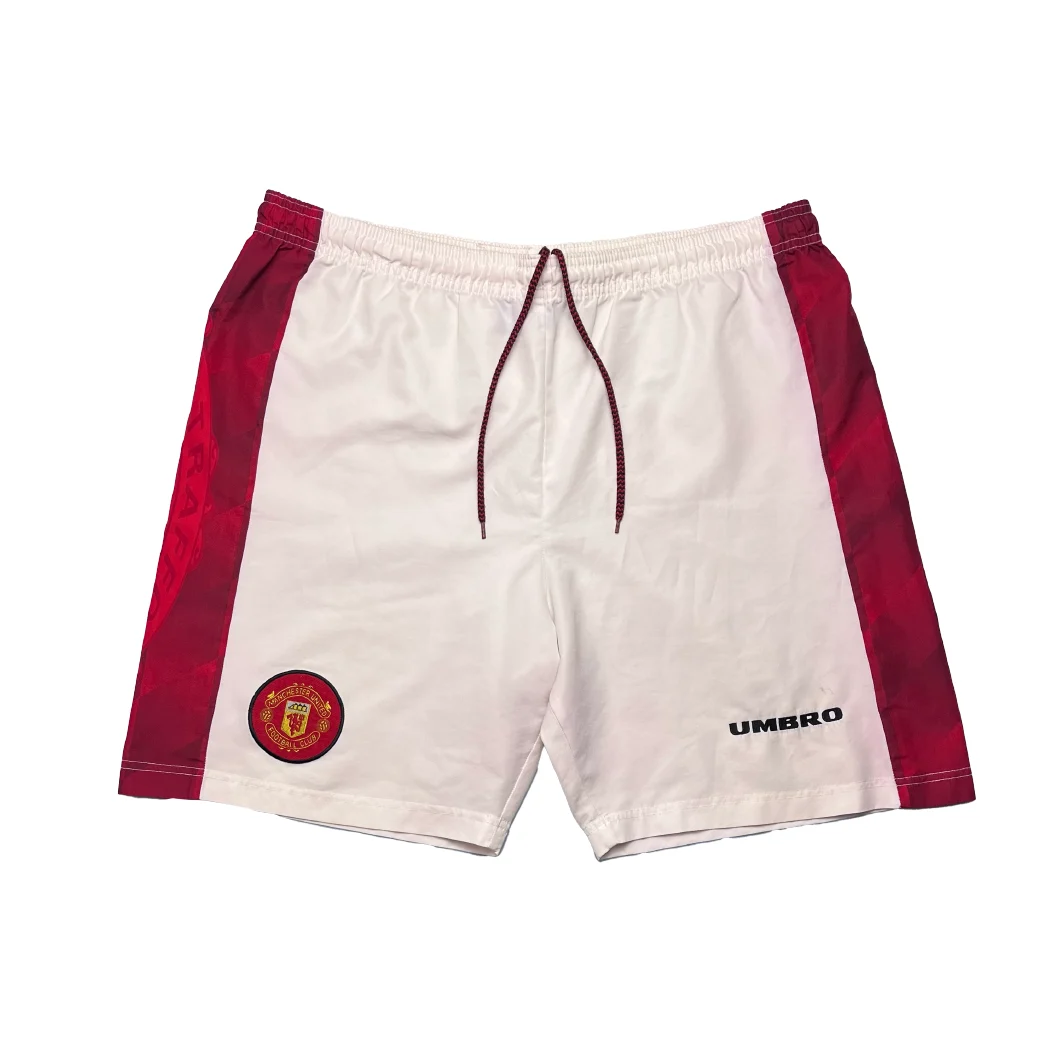Manchester United 1997/98 Home Shorts Front View