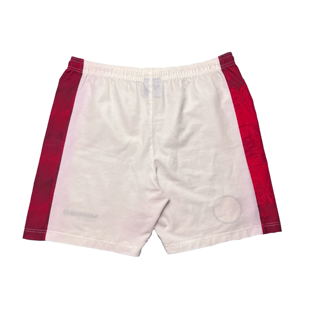 Manchester United 1997/98 Home Shorts Back View