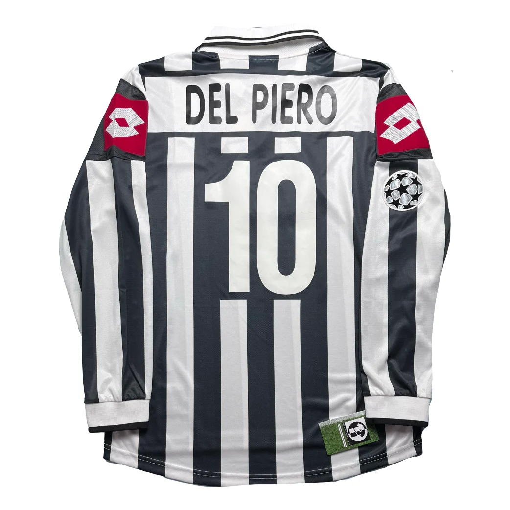 Juventus 2001/02 Home Shirt - Del Piero #10 Back View