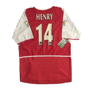 Arsenal 2002/04 Home Shirt Henry #14 View