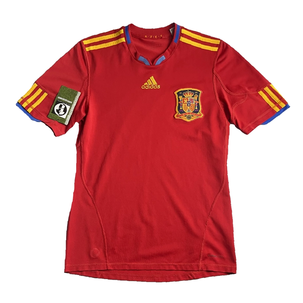 Spain 2010 Home Shirt Front View