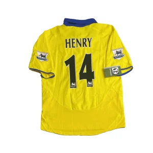 Arsenal 2004/05 3rd Shirt - Henry #14 Back View