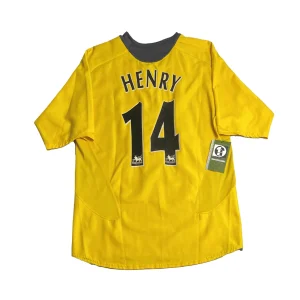 Arsenal 2006/07 Away Shirt - Henry #14 Back View